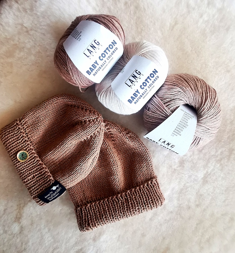 Baby Mützchen Baby-Cotton naturally colored